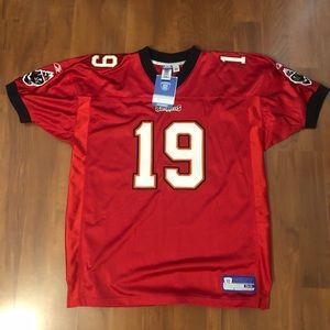 Reebok Authentic Tampa Bay Keyshawn Johnson Home Authentic Jersey sz 54